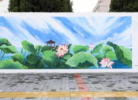 景洪墙绘施工材料制作工艺说明