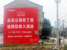 景洪墙体广告在乡镇、农村市场的媒体优势