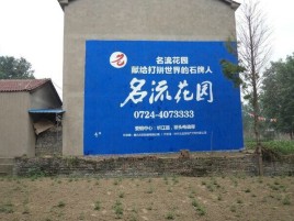 景洪农村墙体广告的长尾效应