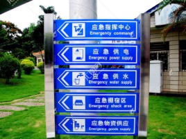 景洪标识导向系统设计需要掌握的四大元素