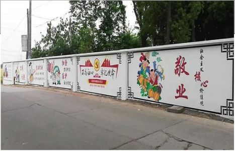 景洪手绘墙画在现实中主要有哪些应用？
