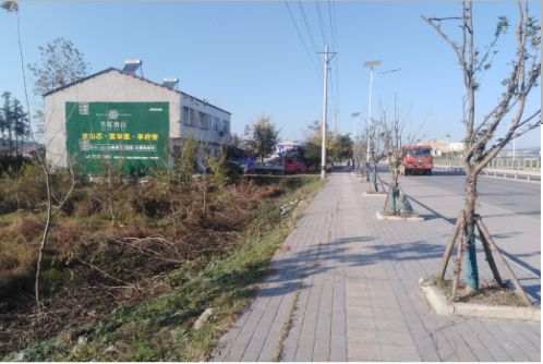 景洪书山南院墙体广告