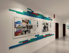 景洪企业文化墙用什么材料好?