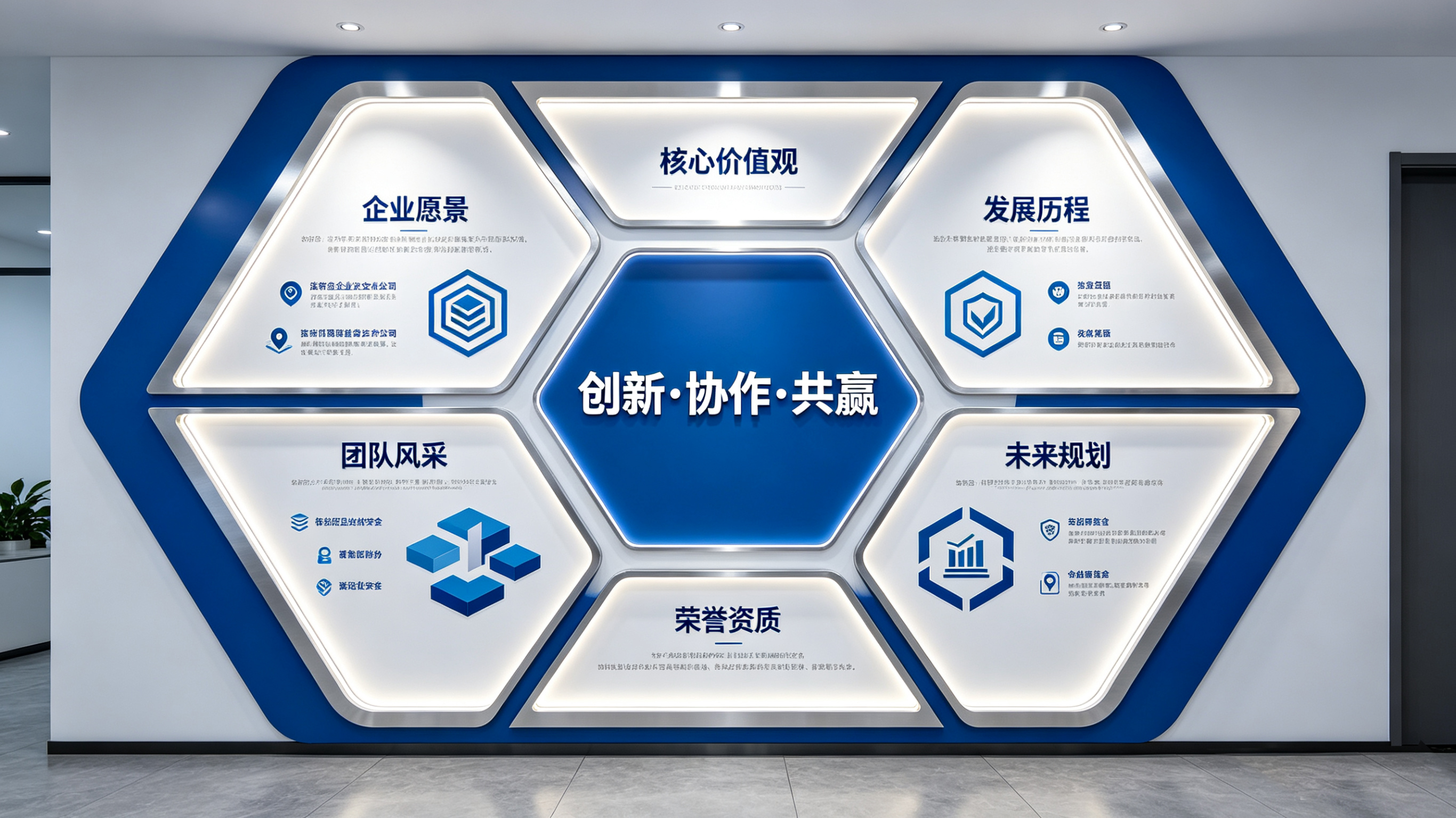 景洪企业文化墙六边形避坑指南（新手常犯5个错误）